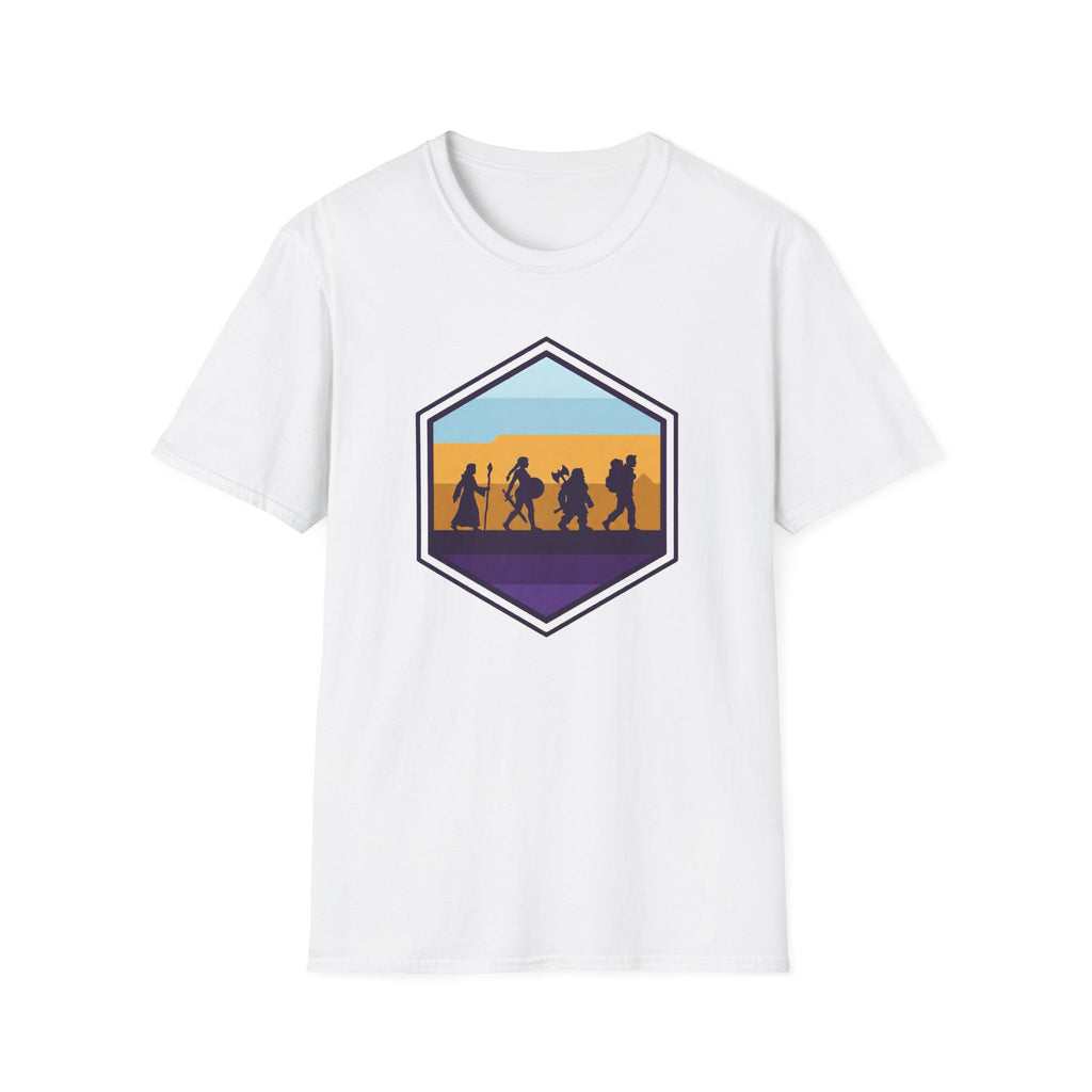 Party Comp T-Shirt — Sunset Silhouette
