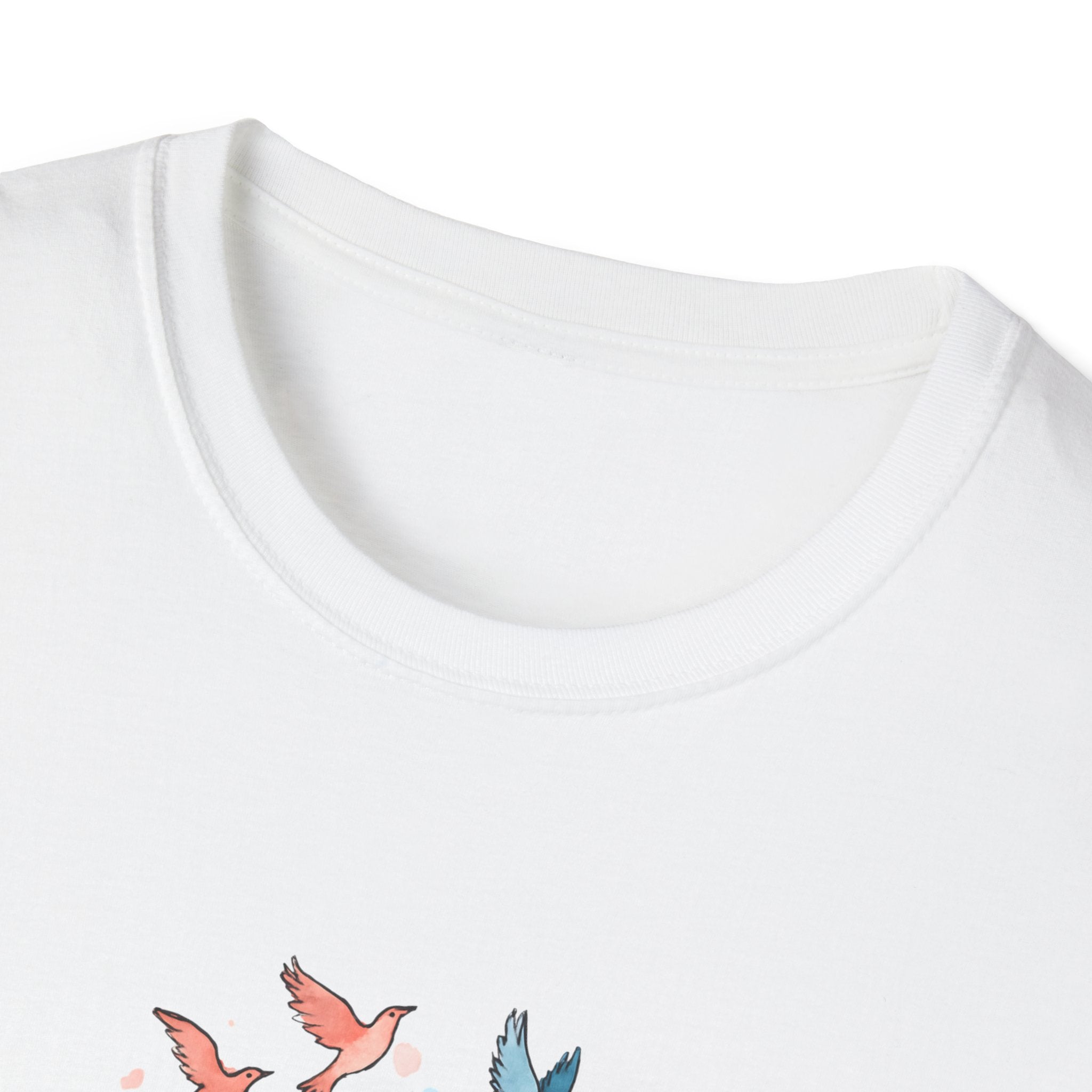 Open Book and Birds T-Shirt