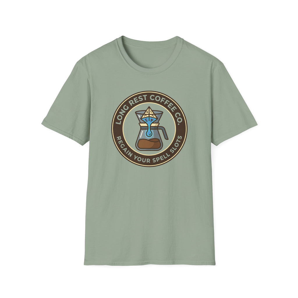 Long Rest Coffee Co T-Shirt — Full Color