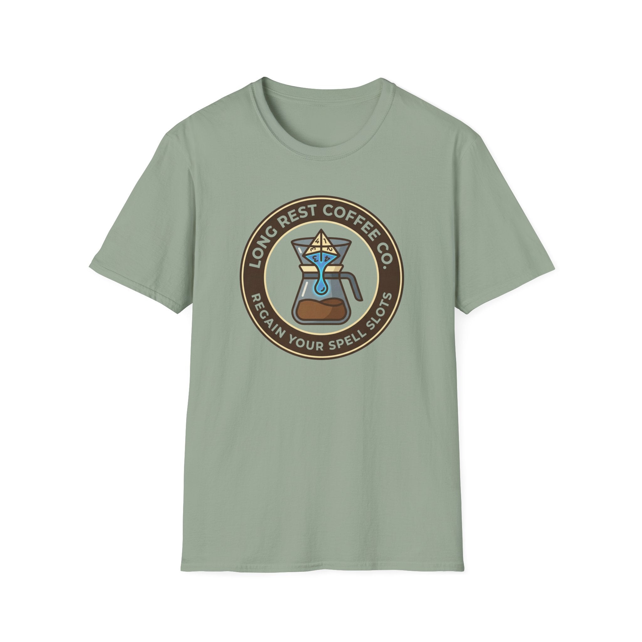 Long Rest Coffee Co T-Shirt — Full Color