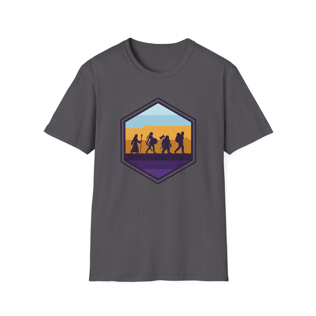 Party Comp T-Shirt — Sunset Silhouette
