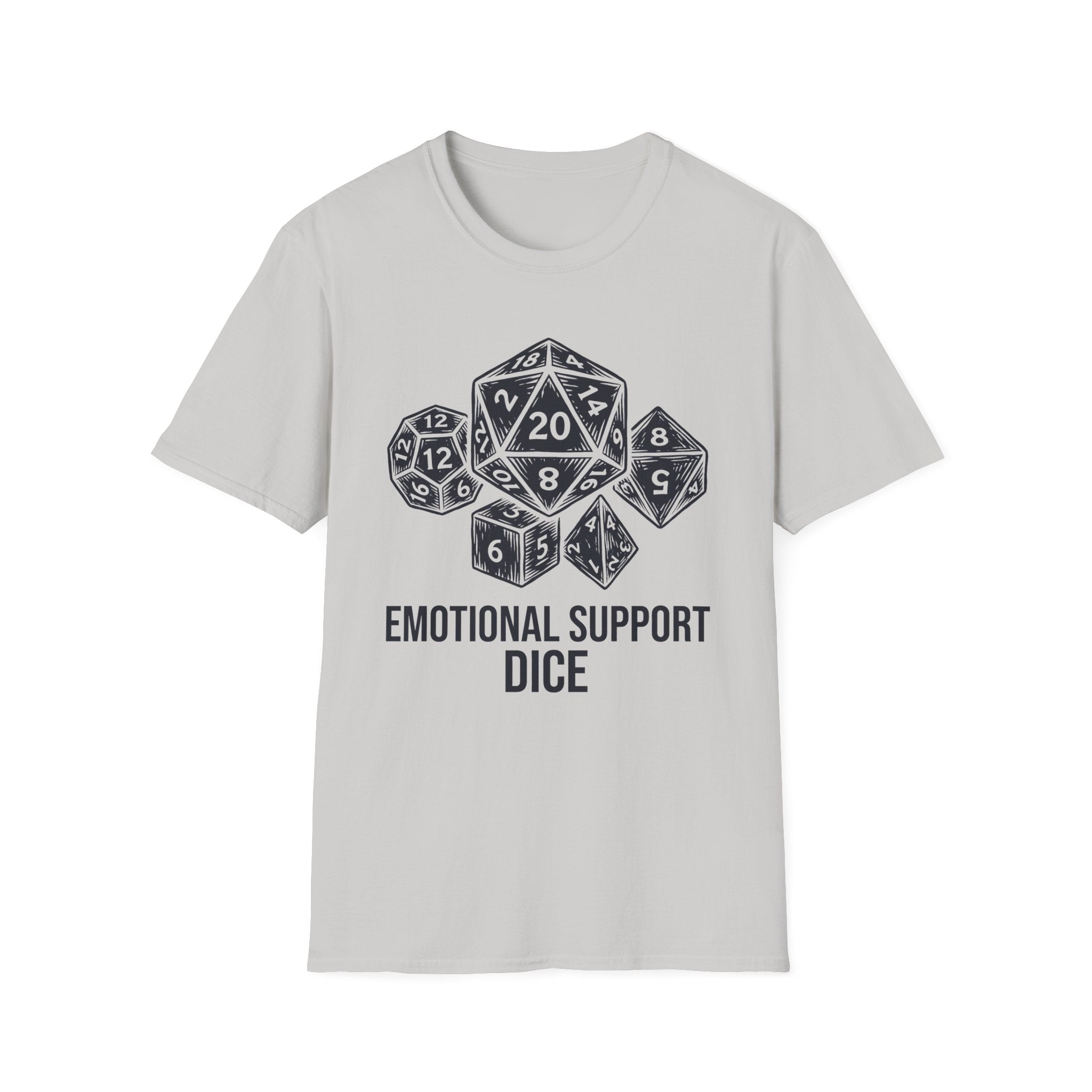 Emotional Support Dice T-Shirt