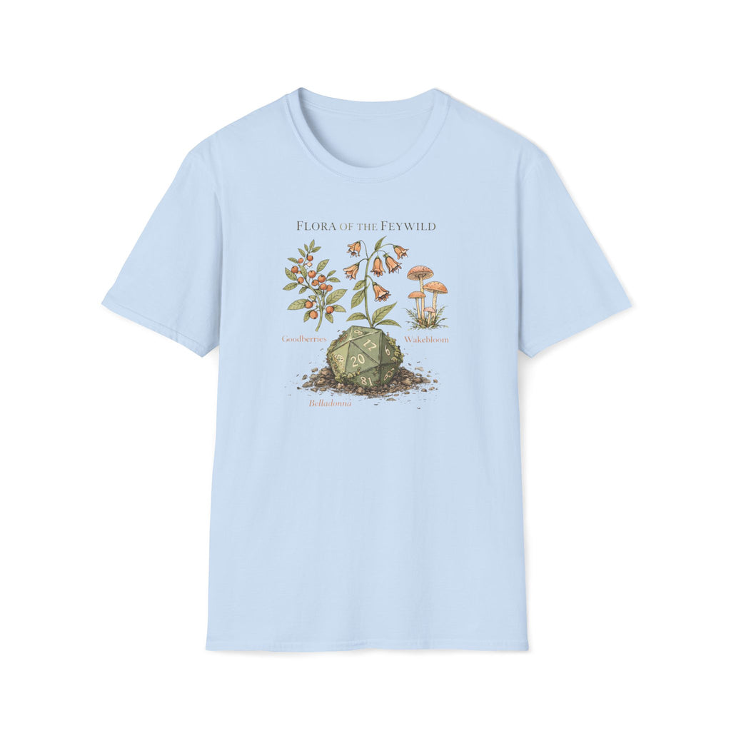 Feywild Flora T-Shirt — Botanical Print