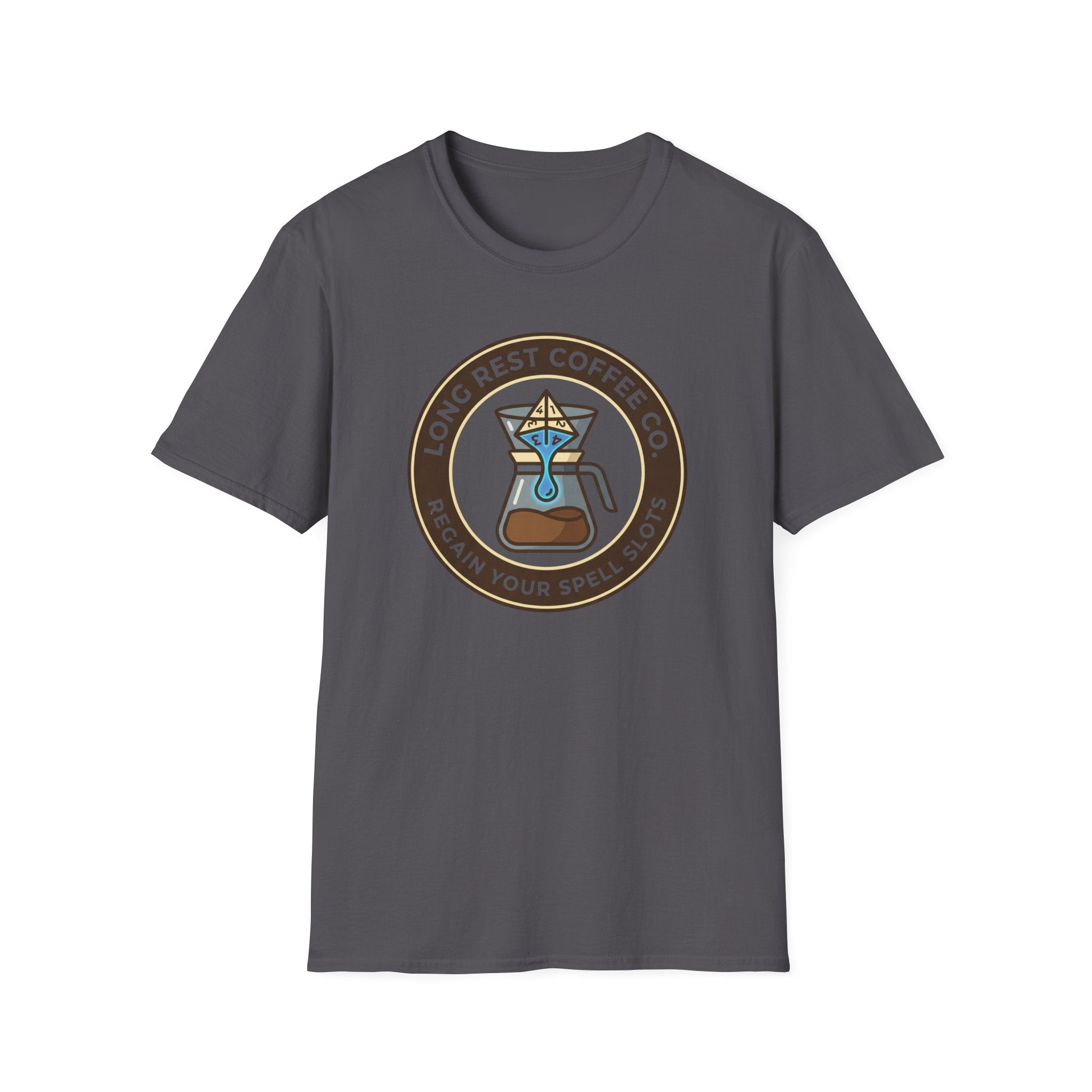 Long Rest Coffee Co T-Shirt — Full Color
