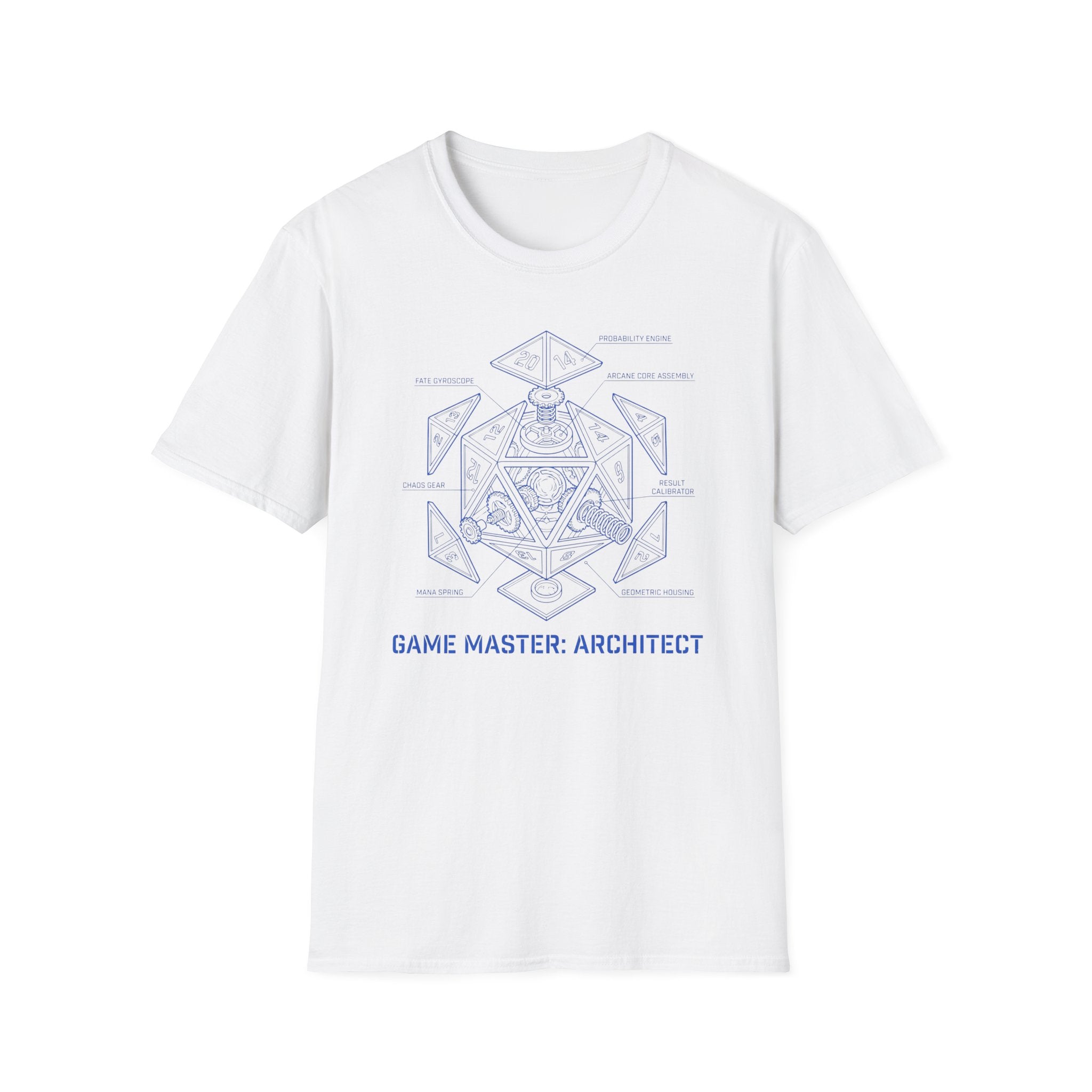 DM Architect T-Shirt — Exploded Blueprint