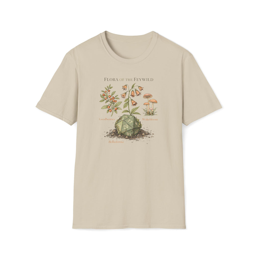 Feywild Flora T-Shirt — Botanical Print