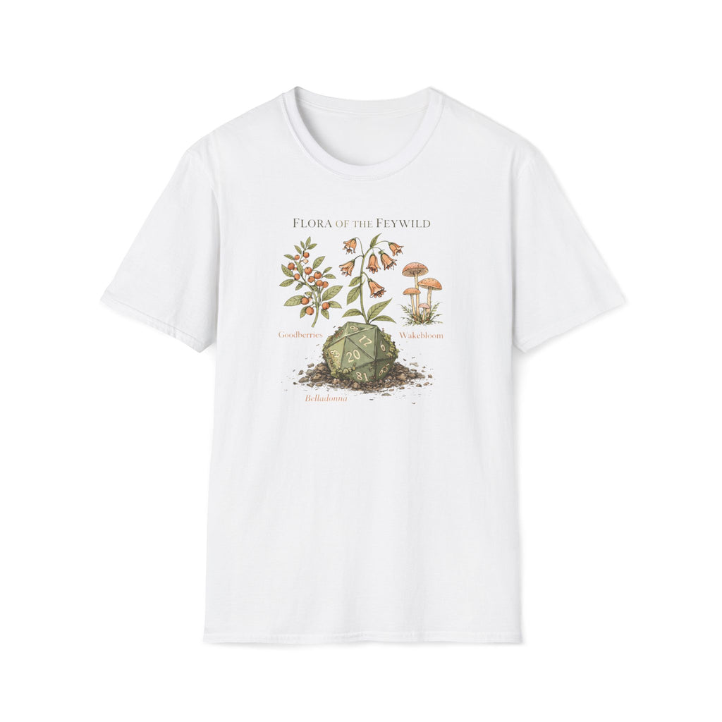 Feywild Flora T-Shirt — Botanical Print