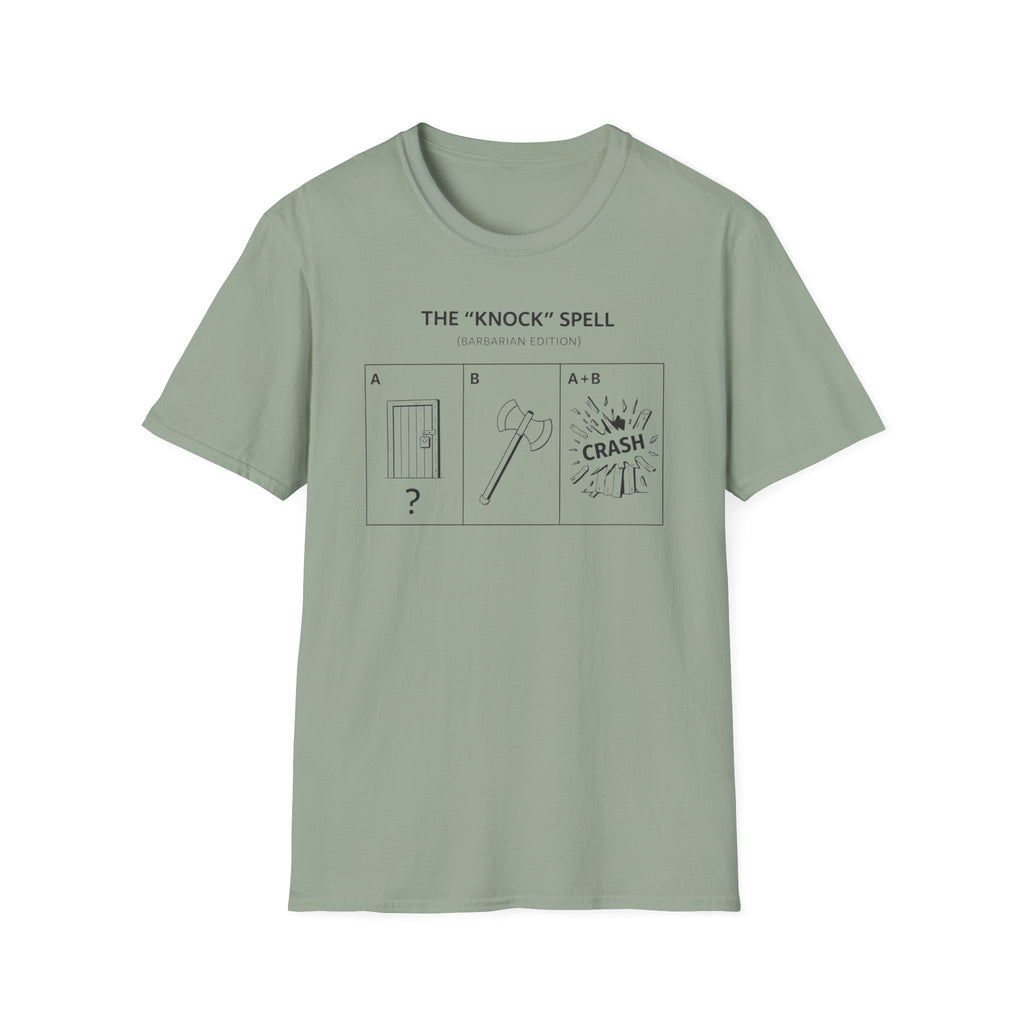 Barbarian Knock Spell T-Shirt