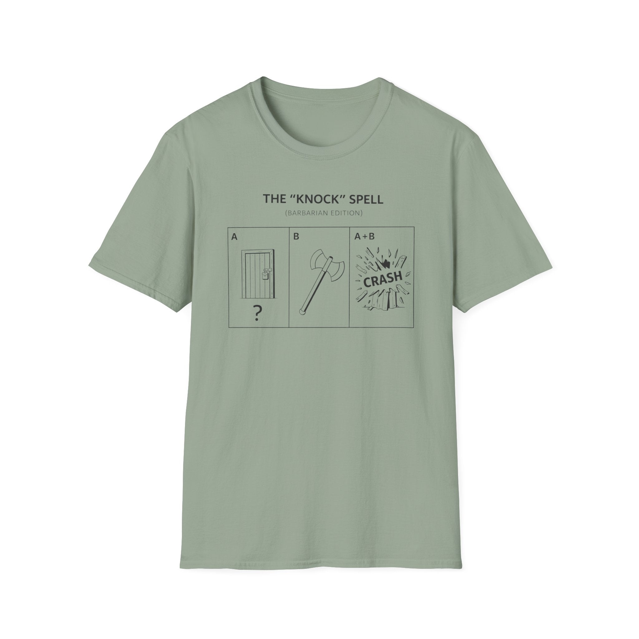 Barbarian Knock Spell T-Shirt