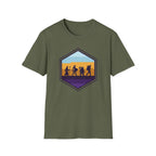Party Comp T-Shirt — Sunset Silhouette