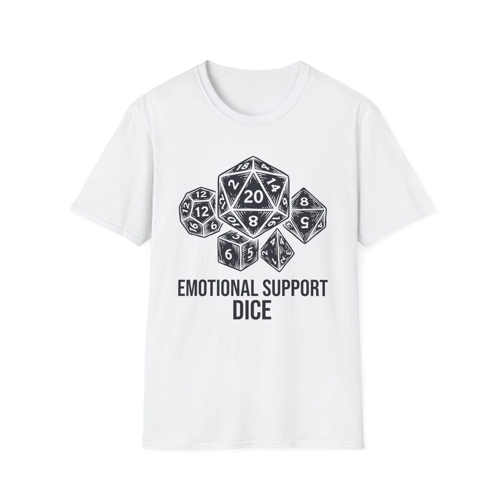 Emotional Support Dice T-Shirt