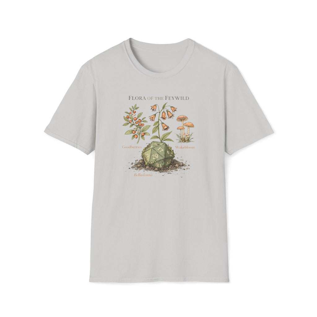 Feywild Flora T-Shirt — Botanical Print