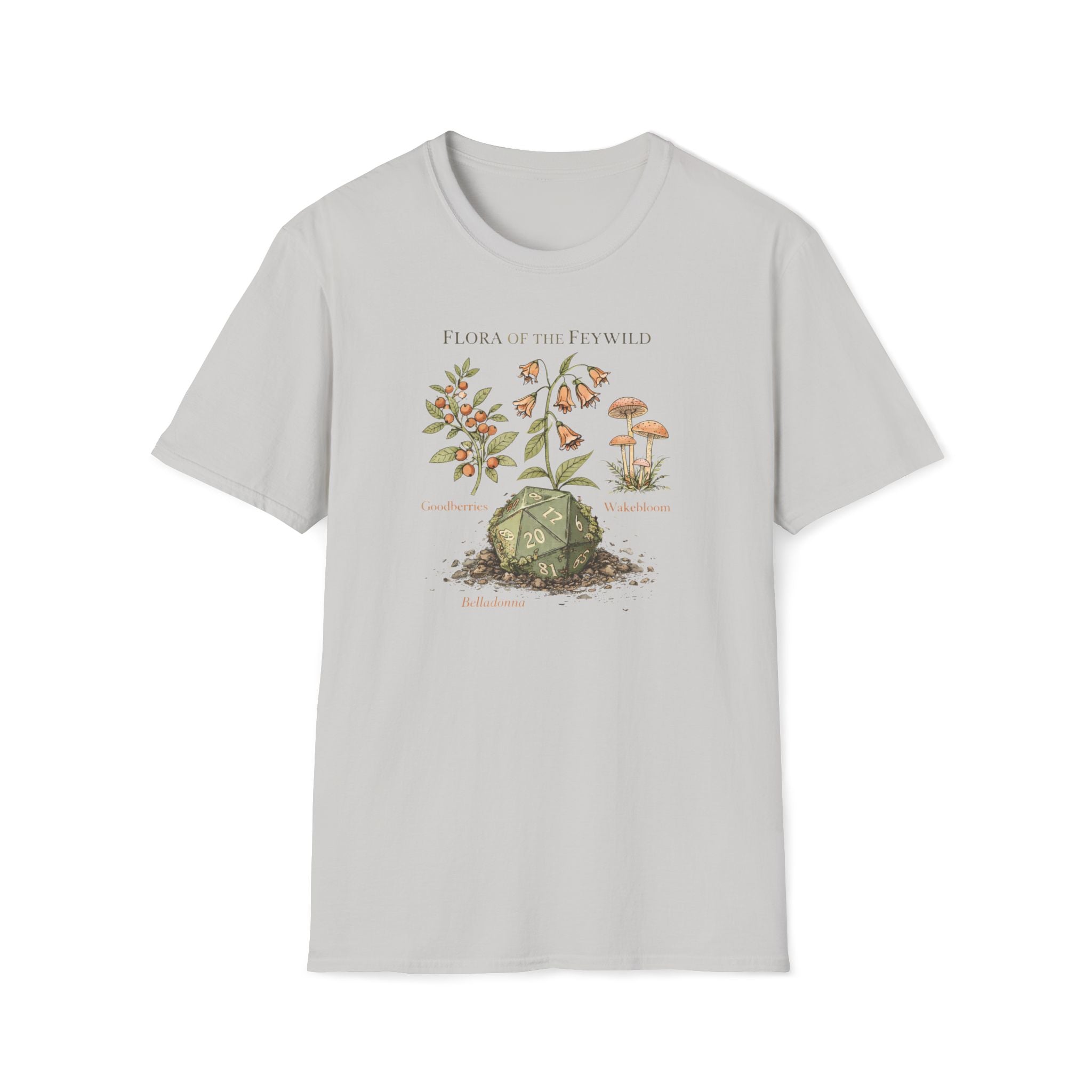 Feywild Flora T-Shirt — Botanical Print