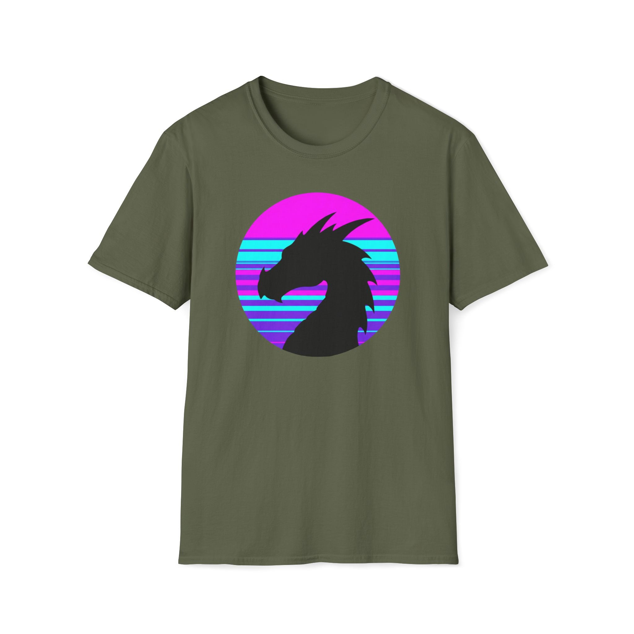 Dragon Synthwave T-Shirt