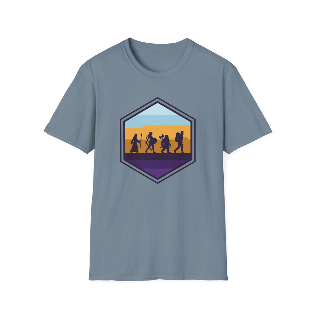 Party Comp T-Shirt — Sunset Silhouette