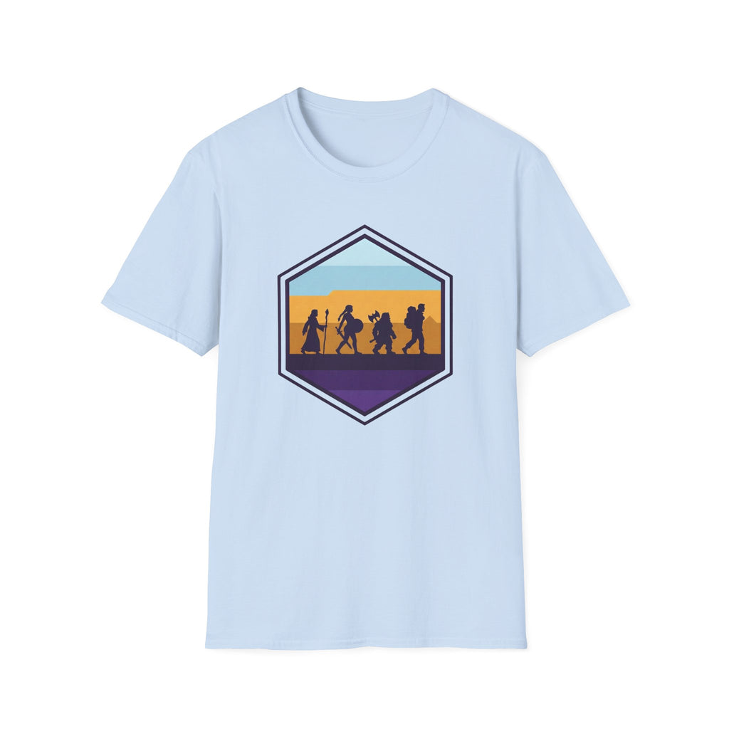 Party Comp T-Shirt — Sunset Silhouette