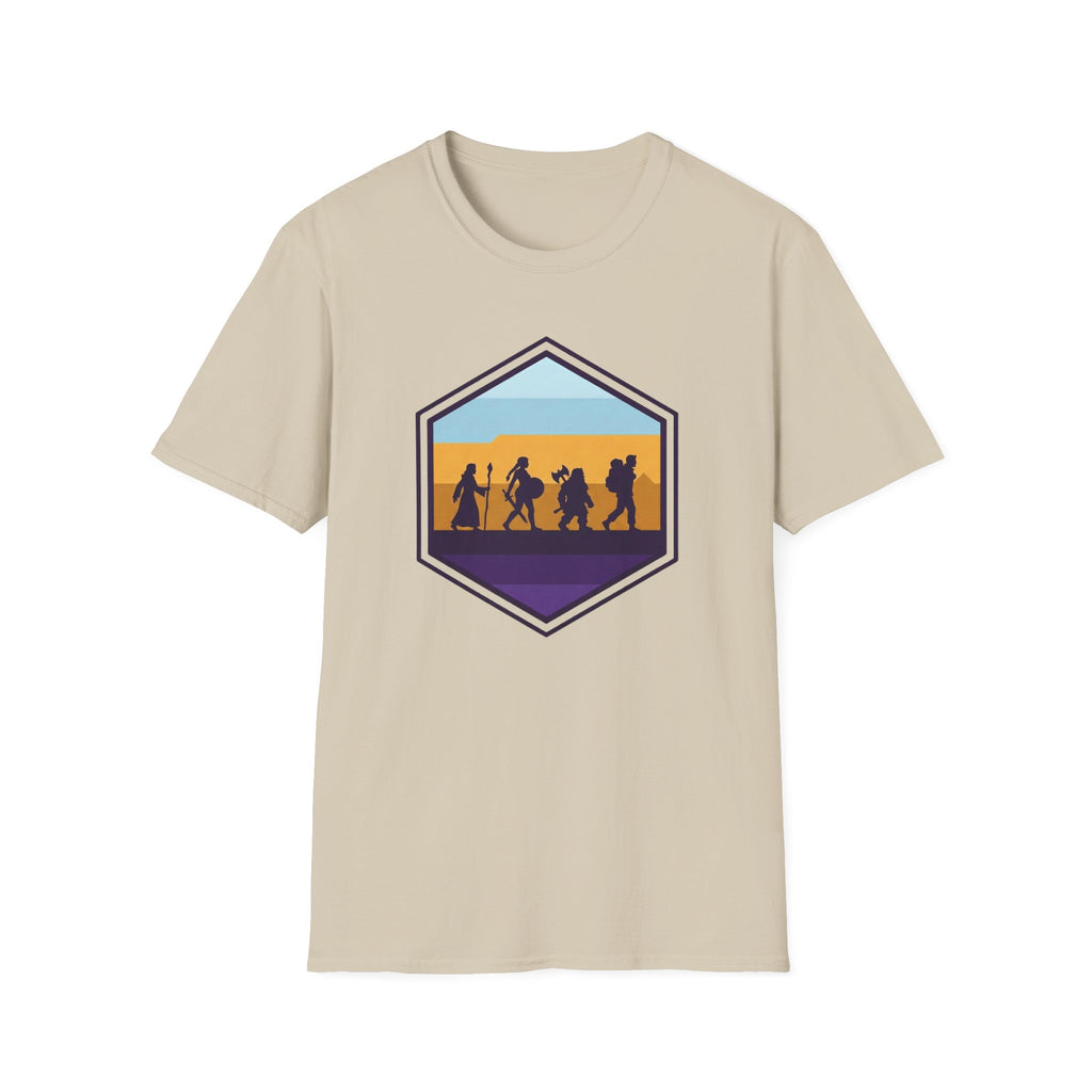 Party Comp T-Shirt — Sunset Silhouette