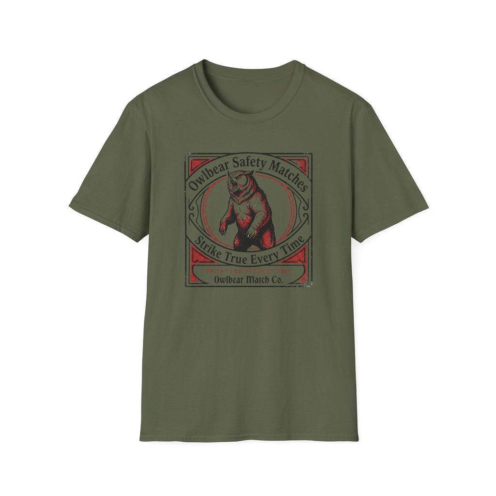Owlbear Match Co T-Shirt — Rearing