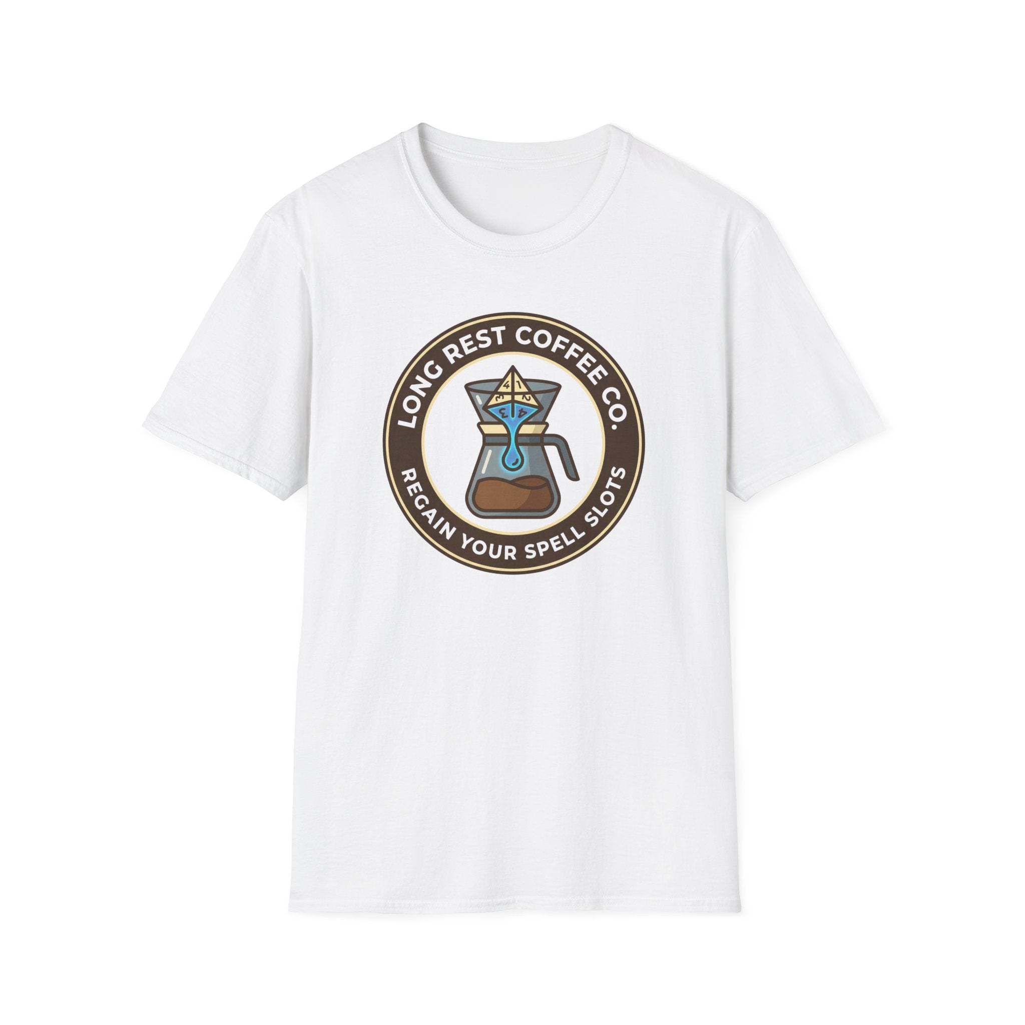 Long Rest Coffee Co T-Shirt — Full Color