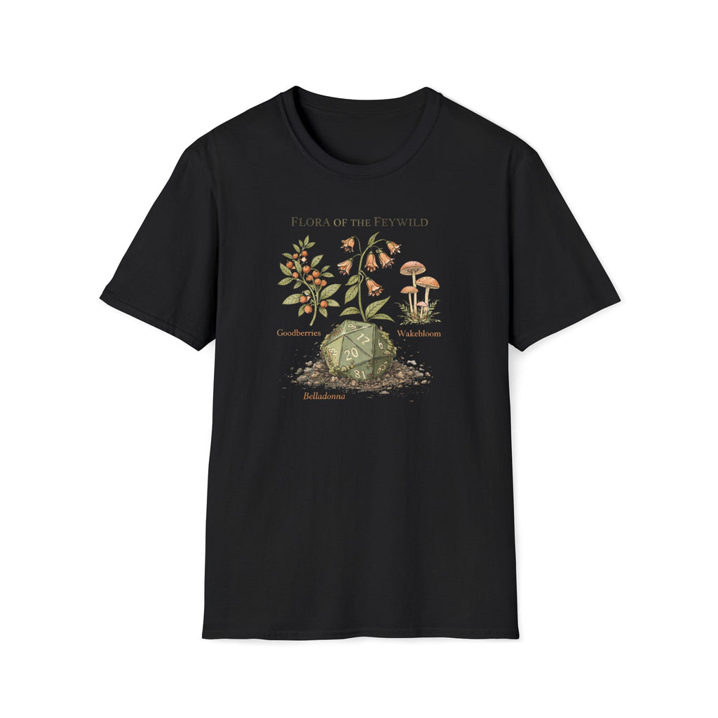 Feywild Flora T-Shirt — Botanical Print