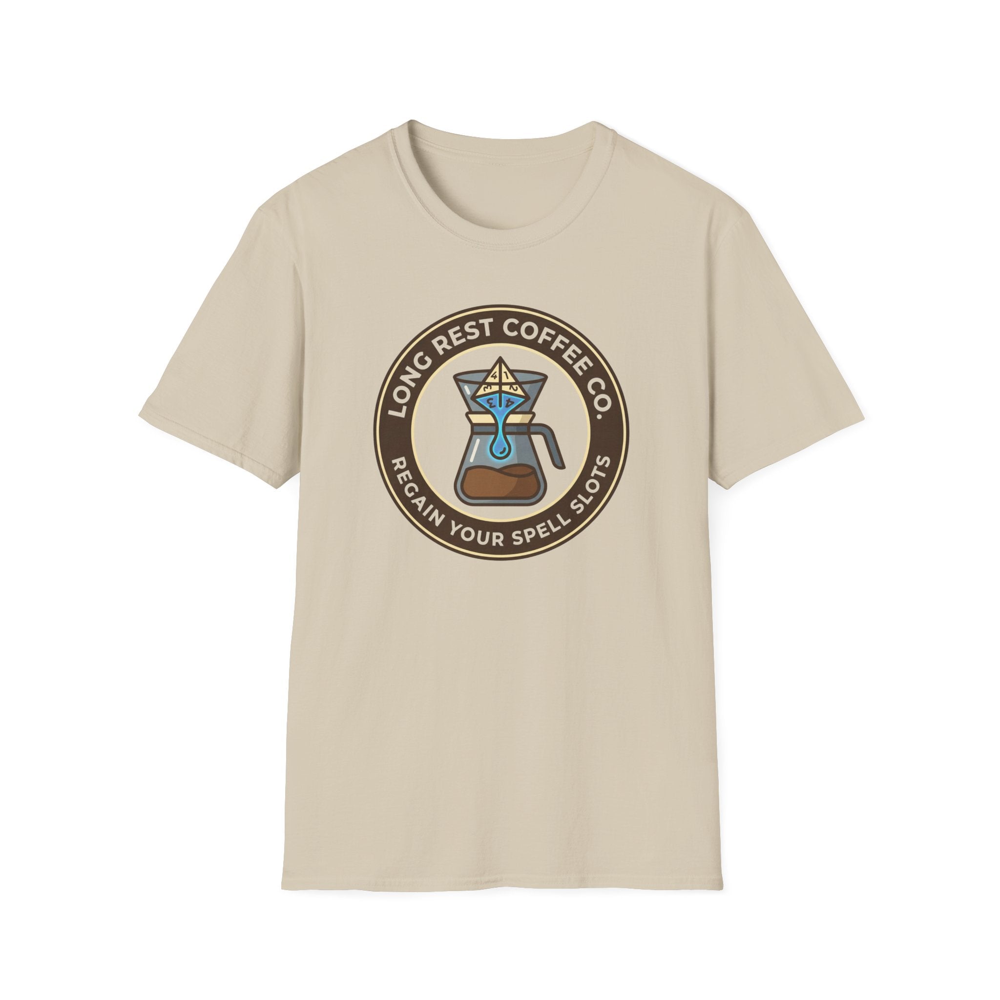 Long Rest Coffee Co T-Shirt — Full Color