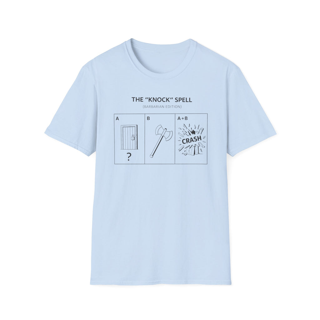 Barbarian Knock Spell T-Shirt