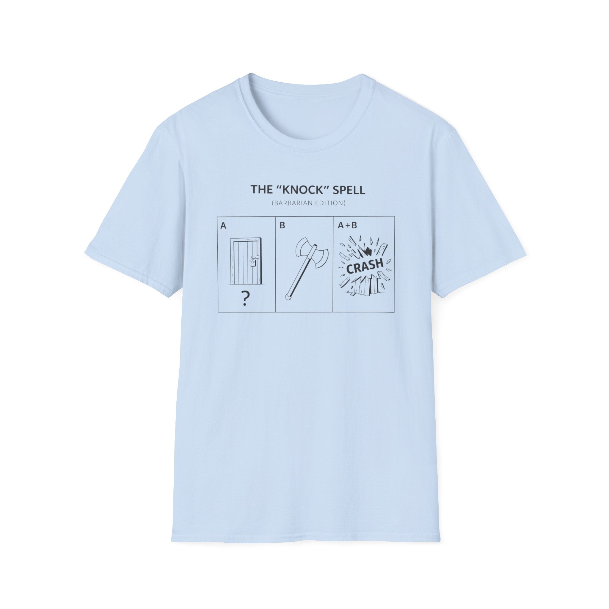 Barbarian Knock Spell T-Shirt