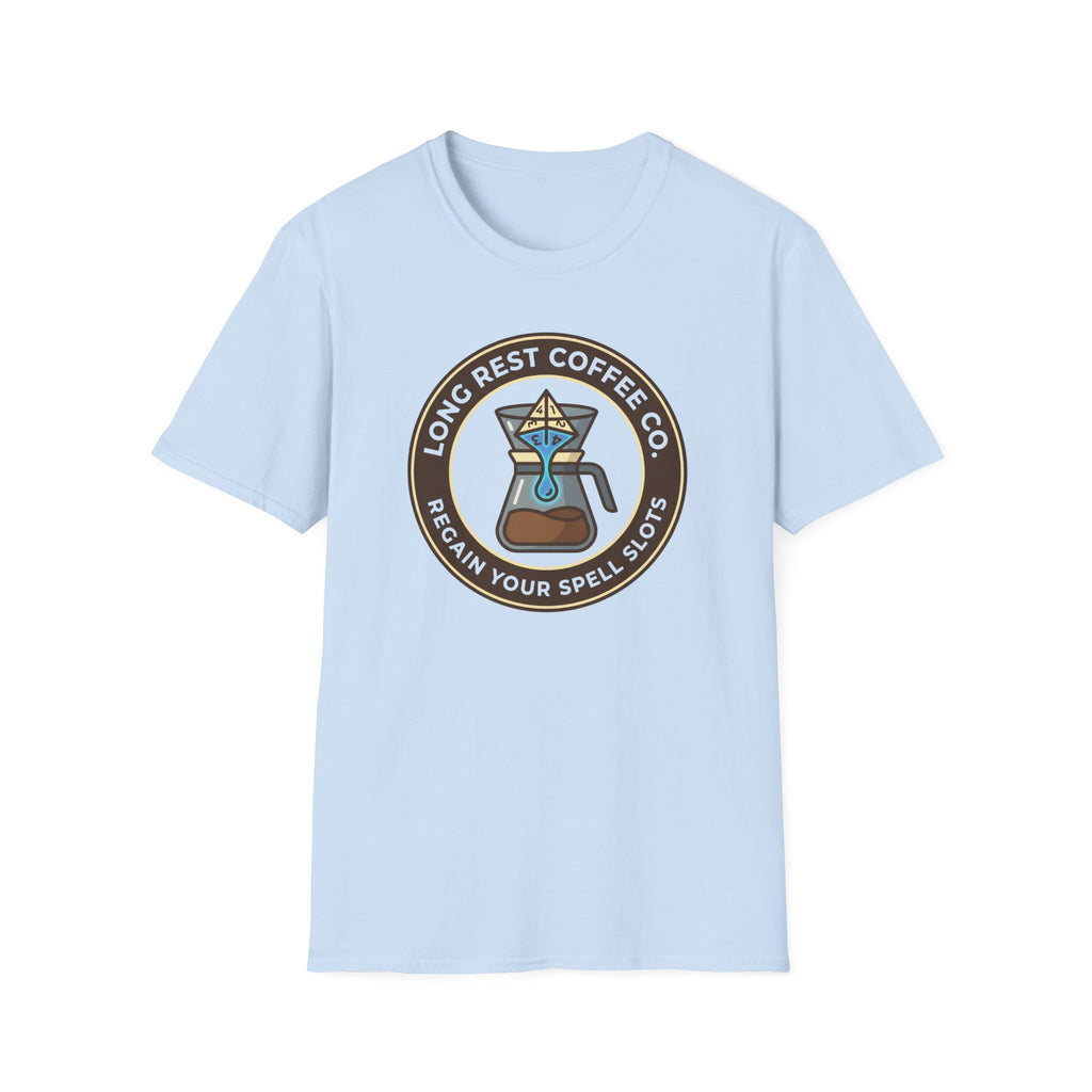 Long Rest Coffee Co T-Shirt — Full Color