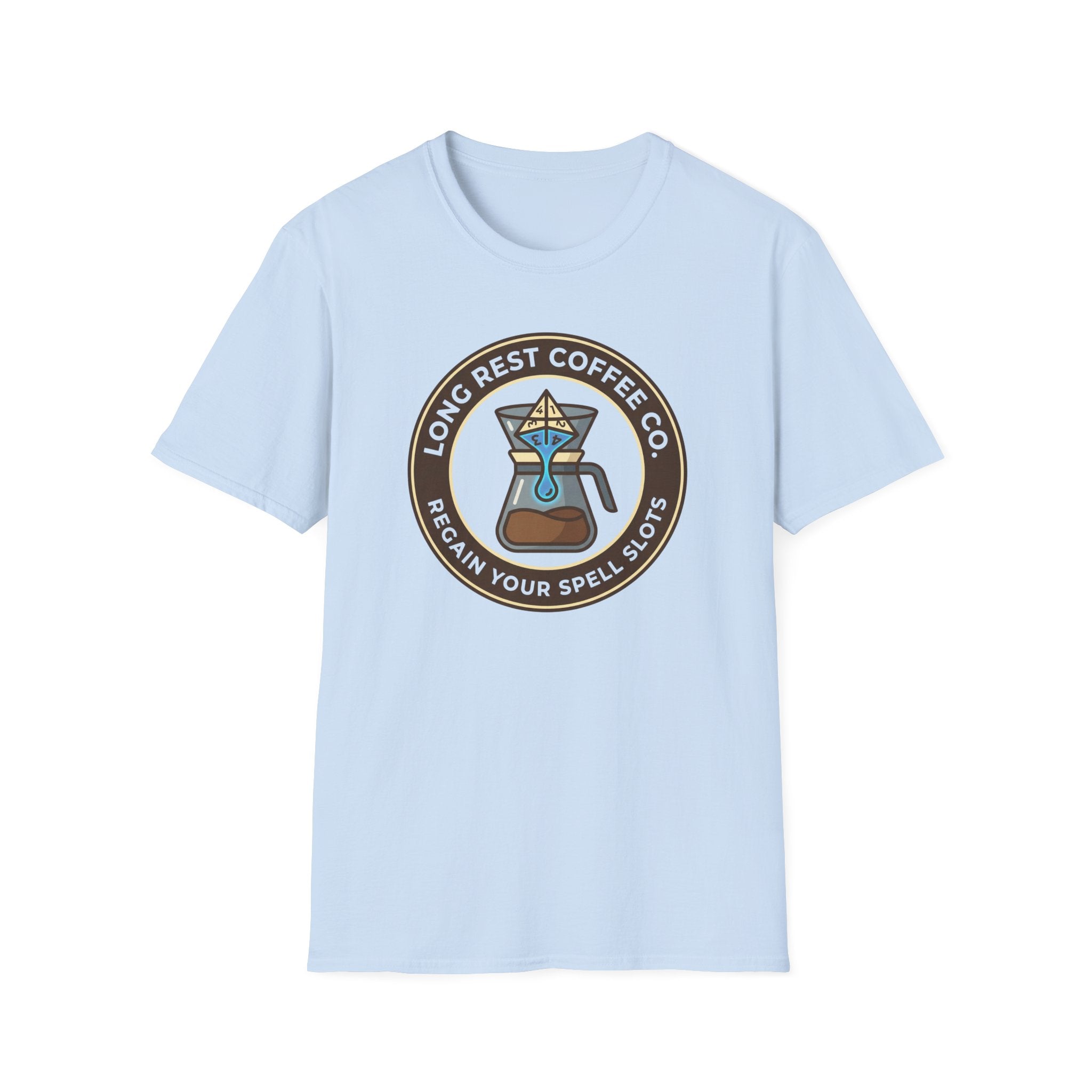 Long Rest Coffee Co T-Shirt — Full Color