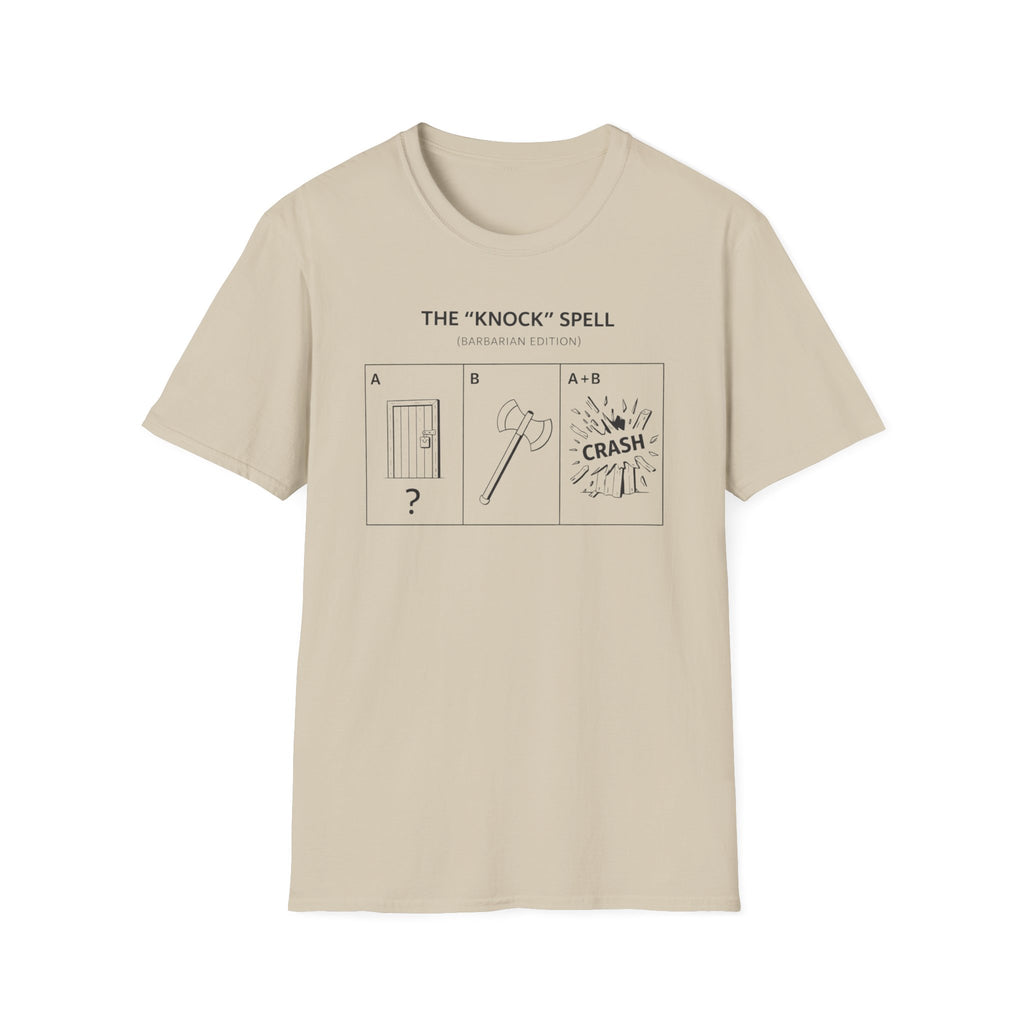 Barbarian Knock Spell T-Shirt
