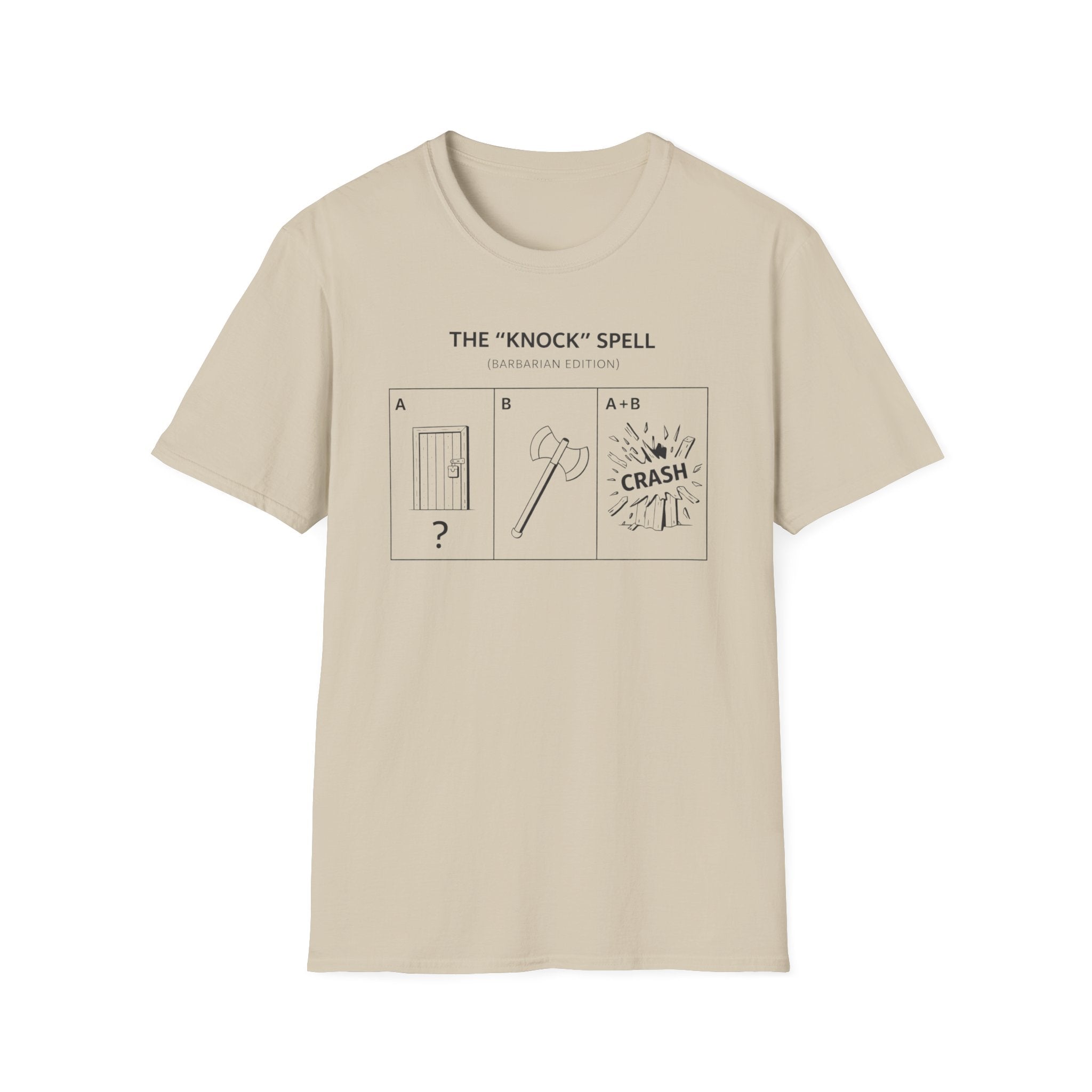Barbarian Knock Spell T-Shirt