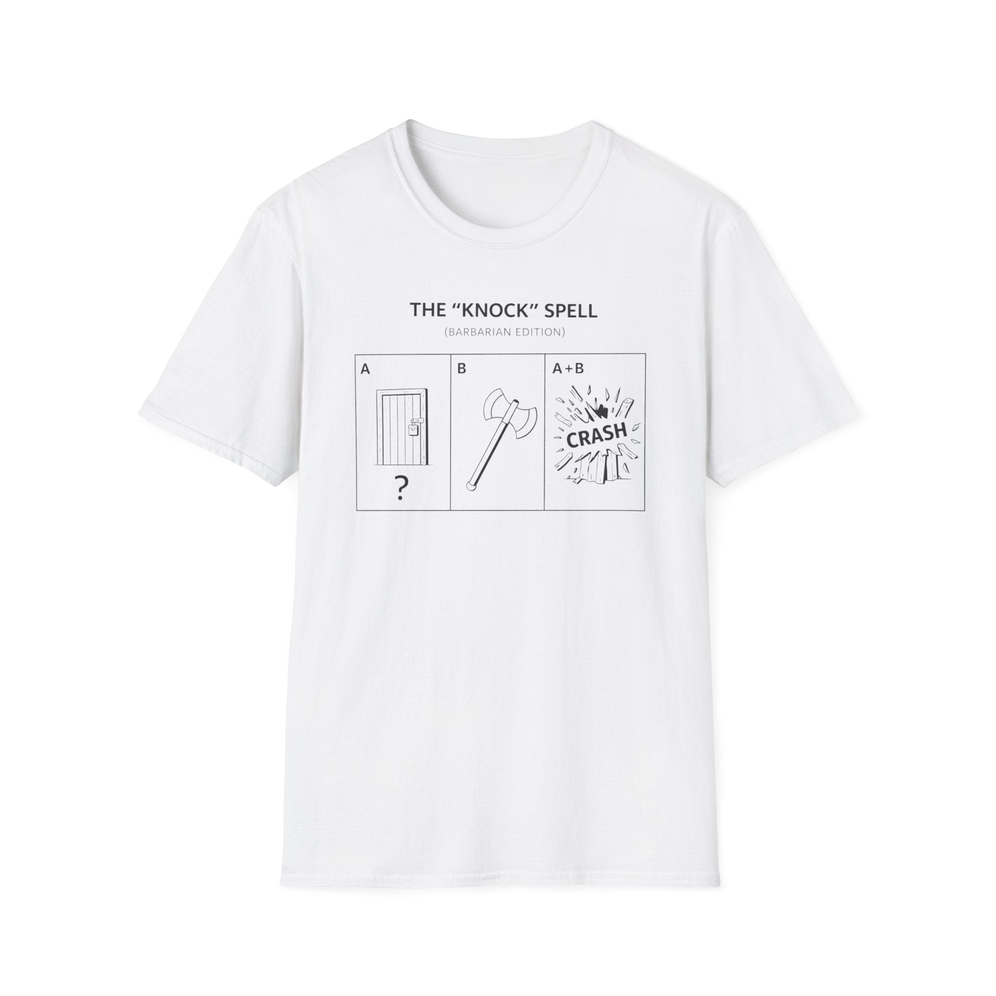 Barbarian Knock Spell T-Shirt