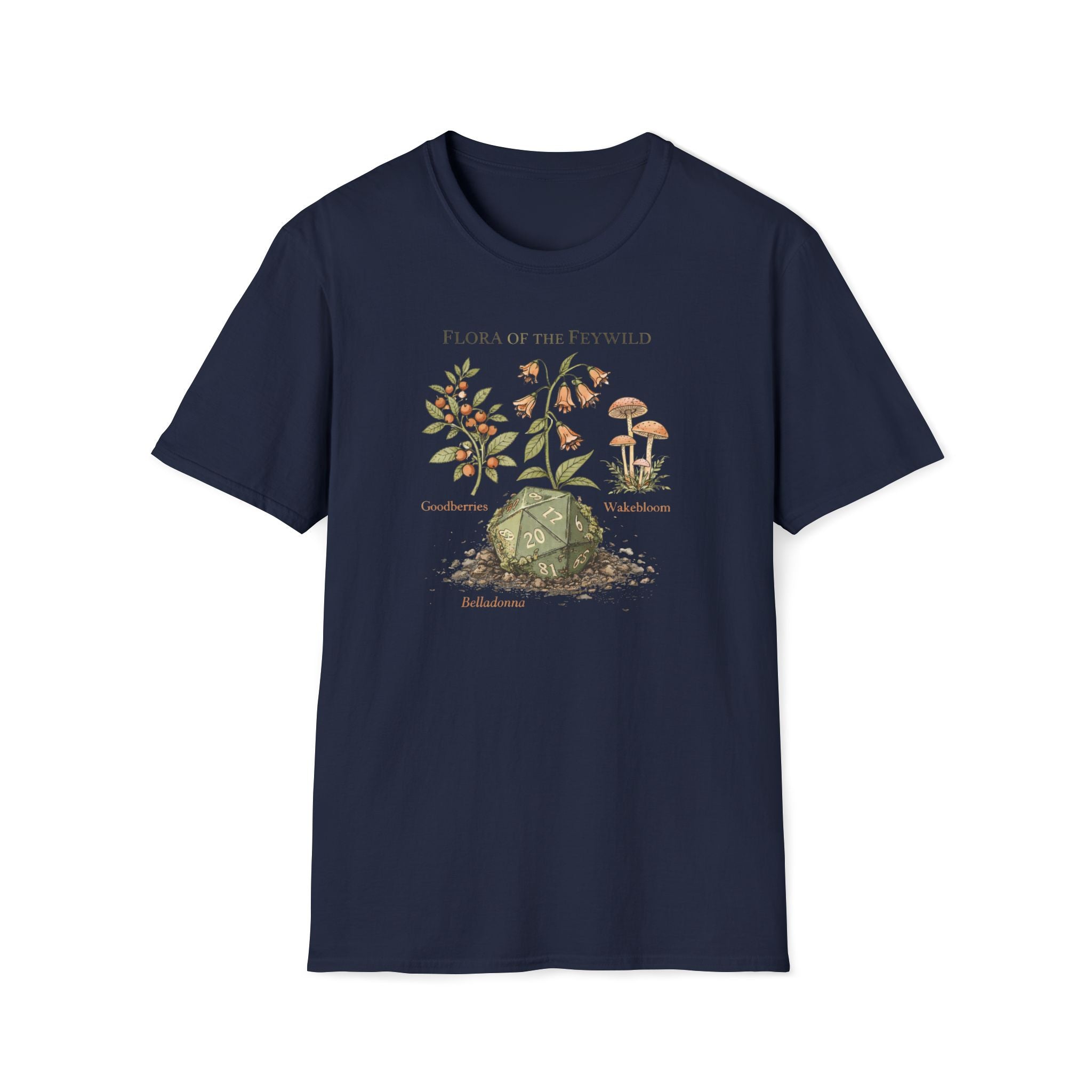 Feywild Flora T-Shirt — Botanical Print