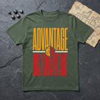 Advantage / Disadvantage T-Shirt — Military Green