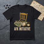 Afk Initiative T-Shirt — Black