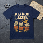 Backup Garden T-Shirt — Navy