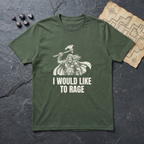 Barbarian Rage T-Shirt — Military Green