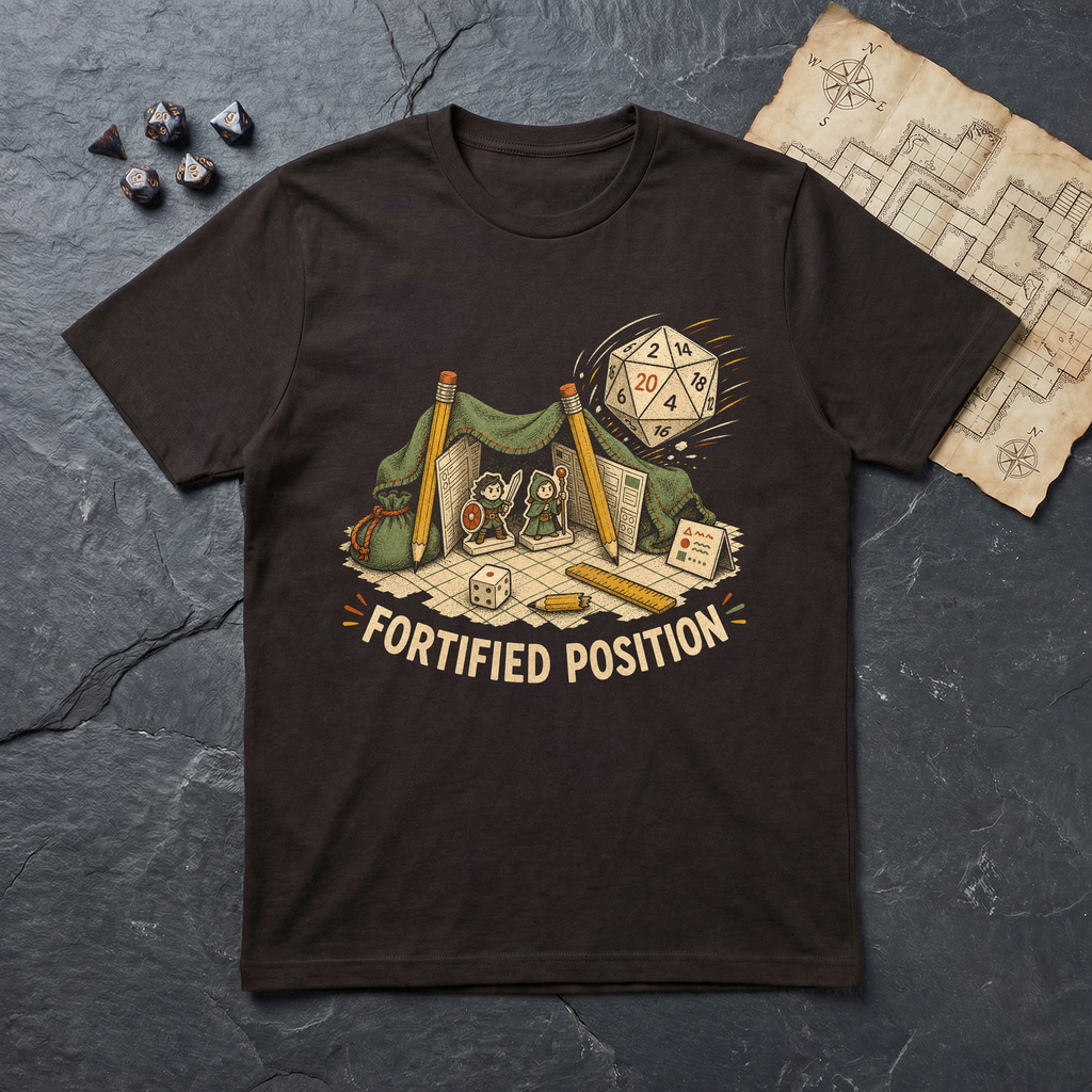 Blanket Fortified T-Shirt — Dark Chocolate
