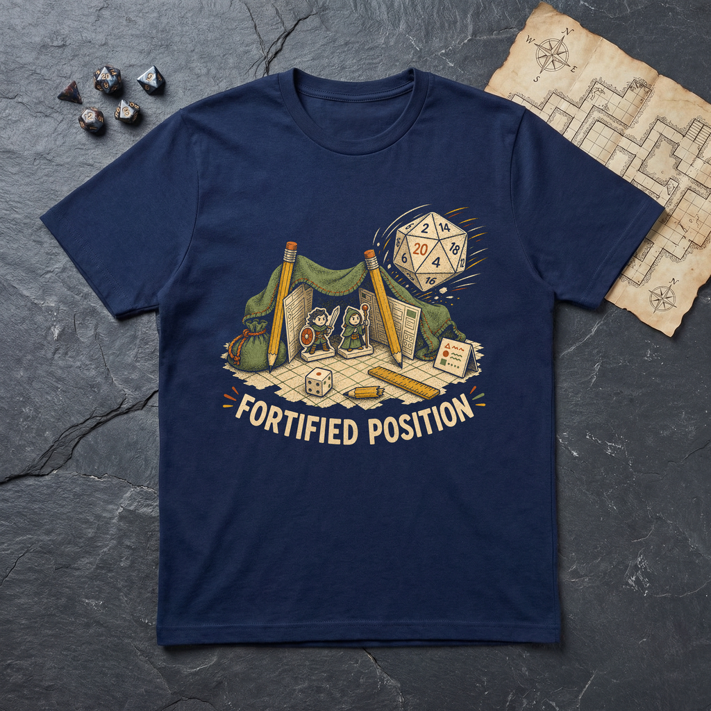 Blanket Fortified T-Shirt — Navy