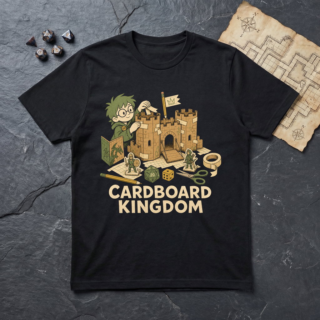 Cardboard Kingdom T-Shirt — Black