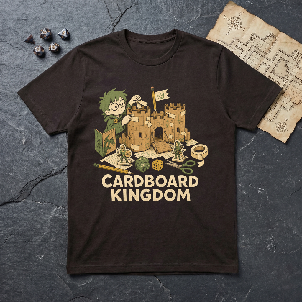 Cardboard Kingdom T-Shirt — Dark Chocolate