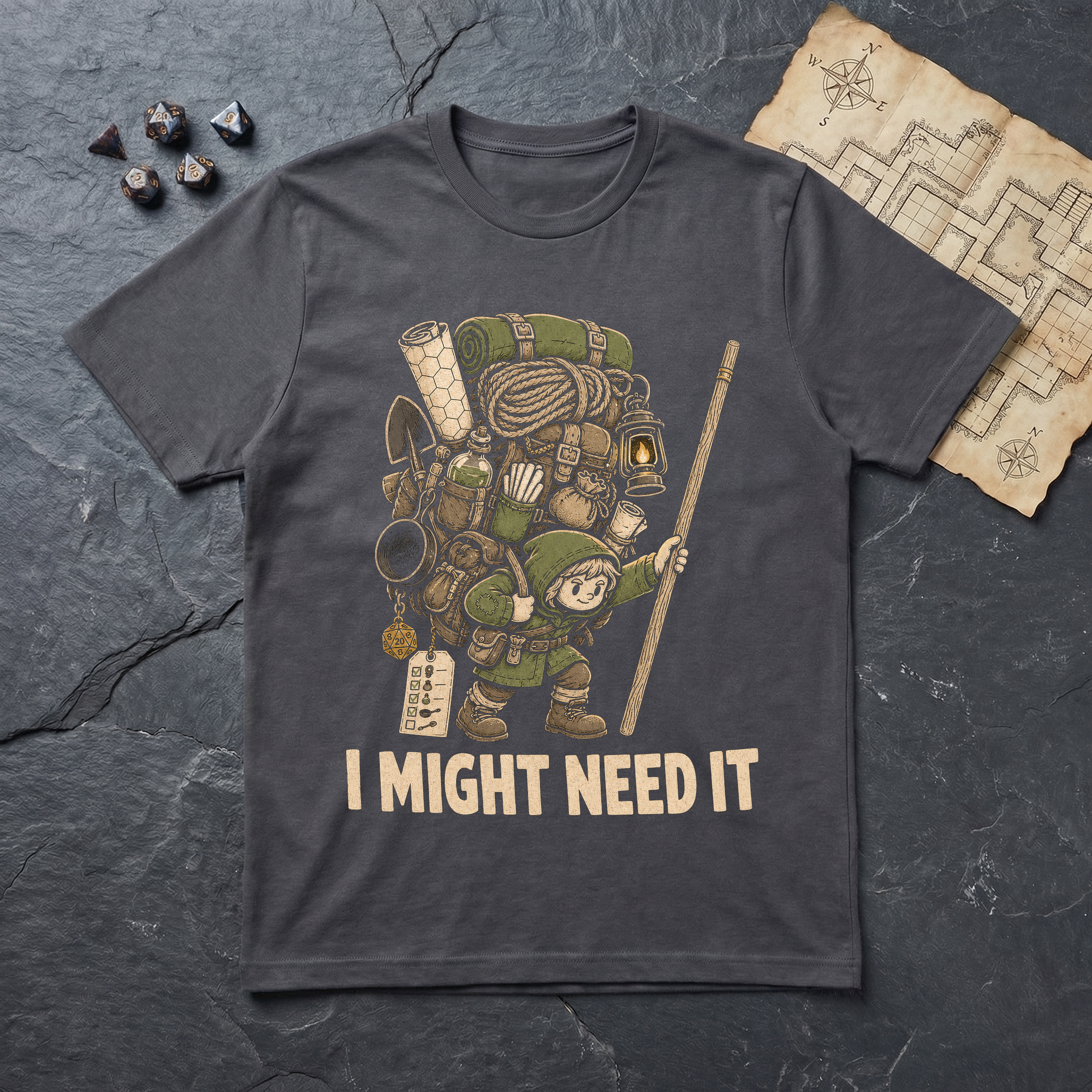 Carrying Capacity T-Shirt — Charcoal