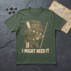 Carrying Capacity T-Shirt — Military Green