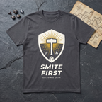 Smite First T-Shirt — Charcoal