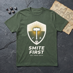 Smite First T-Shirt — Military Green