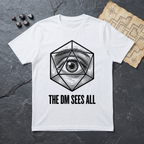 The DM Sees All T-Shirt — White