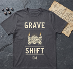 Grave Shift T-Shirt — Charcoal