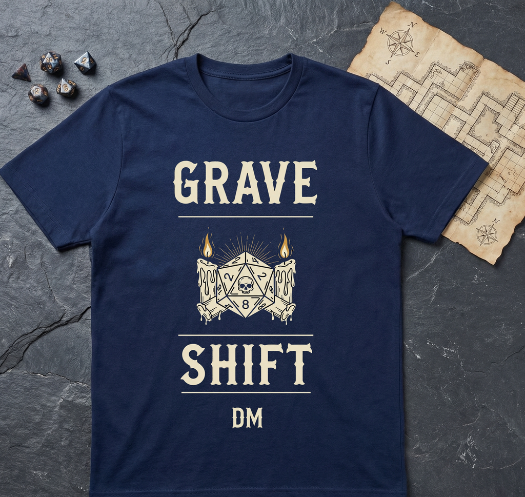 Grave Shift T-Shirt — Navy