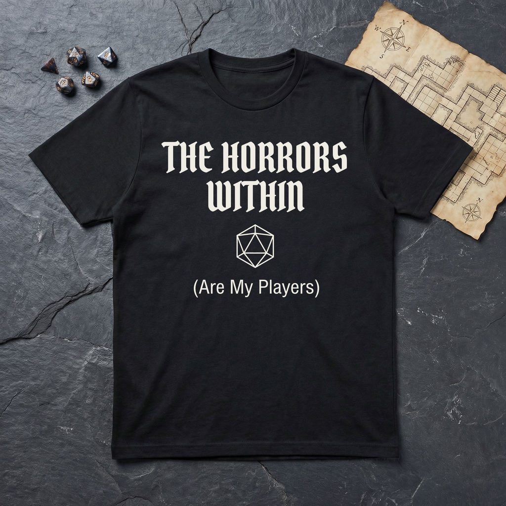 The Horrors Within T-Shirt — Black