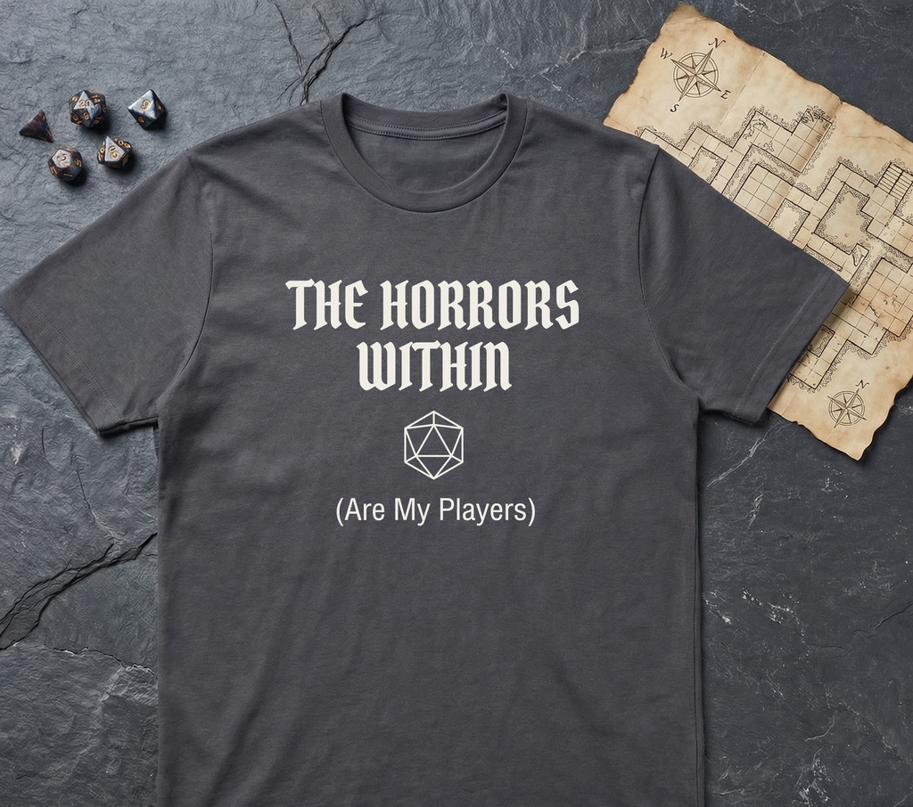 Horrors Within T-Shirt — Charcoal
